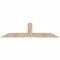 Ekena Millwork Portland Smooth Timber Gable Bracket, Douglas Fir, 72"W x 18"H x 5 1/2"D x 5 1/2"F, 6/12 Pitch GBW072X18X0606POR00SDF - alternate 1